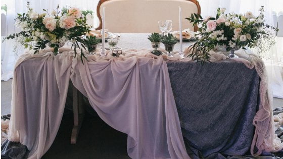 Elegant Table Skirting - How to Choose the Best Tablecloth Linens for a Catering Service - Bitefull.com