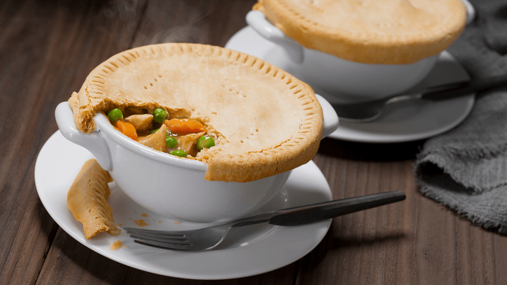 Ideas for Easter Dinners - Mini Chicken Pot Pie - Bitefull 