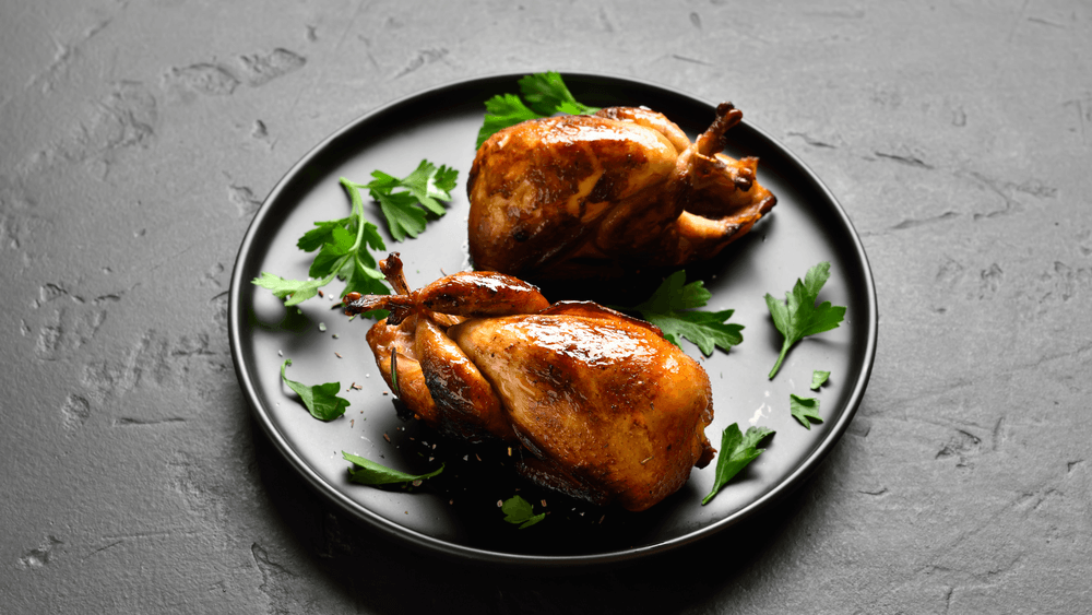 Roasted Easter Quail - A Delightful Bitefull Catering - Atlanta GA