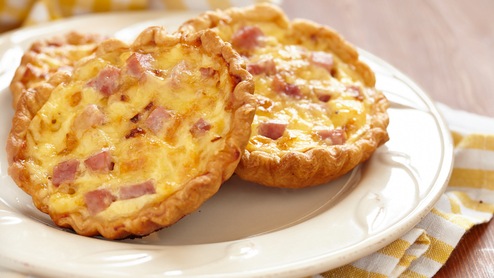 Ham and Swiss Quiche - A Delightful Bitefull Catering - Atlanta GA