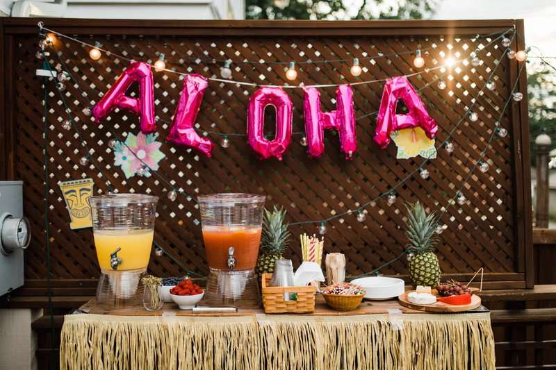 Luau Game Party DIY 