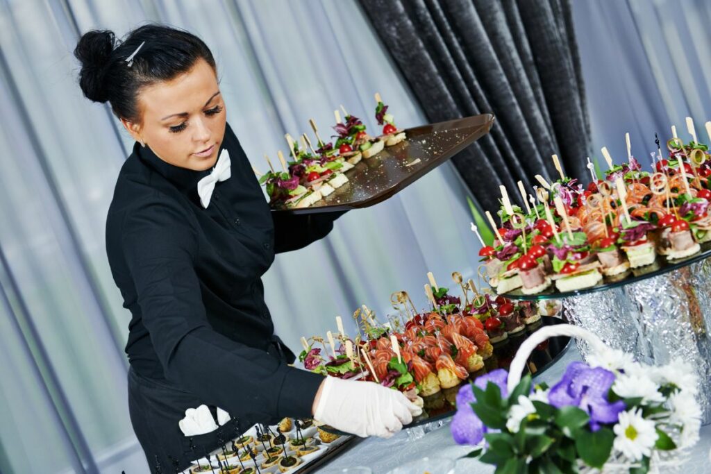 interactive food stations event catering